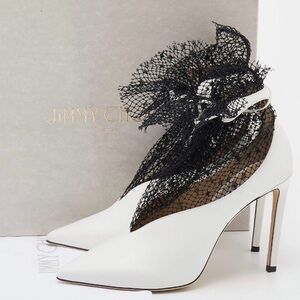 Jimmy Choo Leanne Mesh Ankle Booties